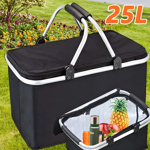Alu faltbare einkaufskorb 25l - faltbare,